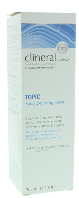 Ahava Ahava Clineral topic body cleansing foam (200 ml)