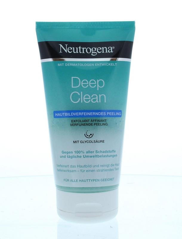 Neutrogena Neutrogena Deep clean verfijnende peeling (150 ml)