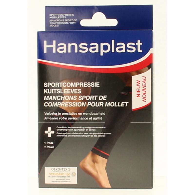 Hansaplast Hansaplast Sportcompressie kuitsleeves (1 Paar)