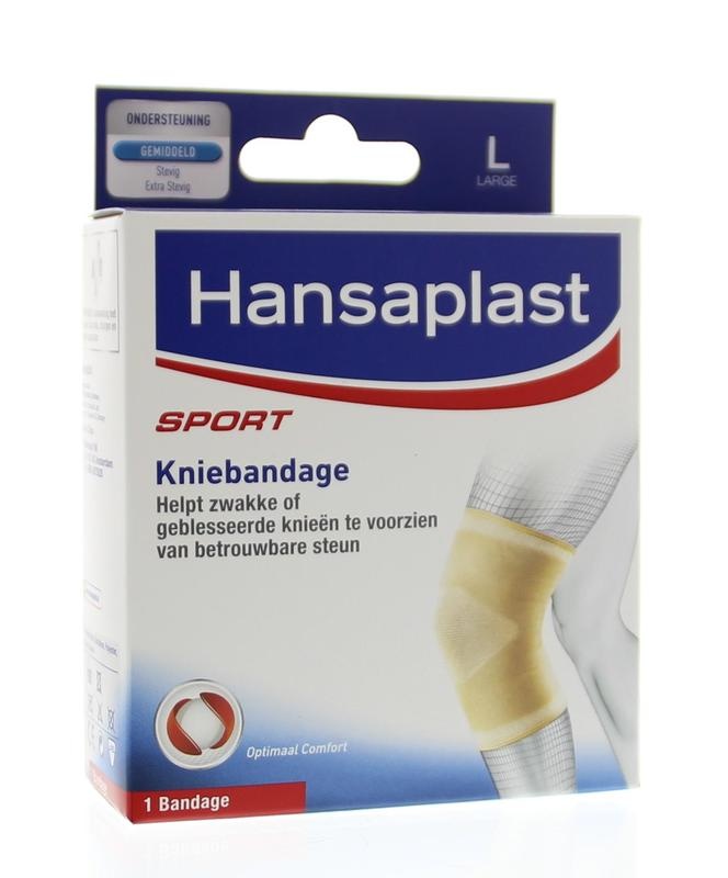 Hansaplast Hansaplast Sport kniebandage large (1 st)