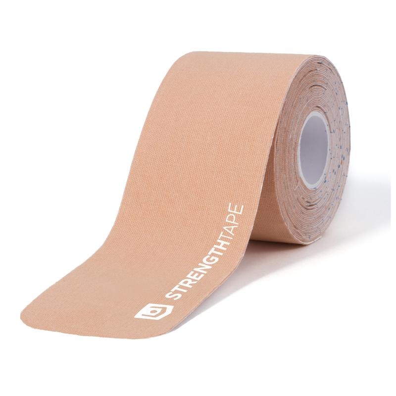 Strengthtape Strengthtape Pre cut 5 m beige 20 strips (1 Rol)