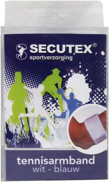 Secutex Secutex Tennisarmbandage blauw (1 st)
