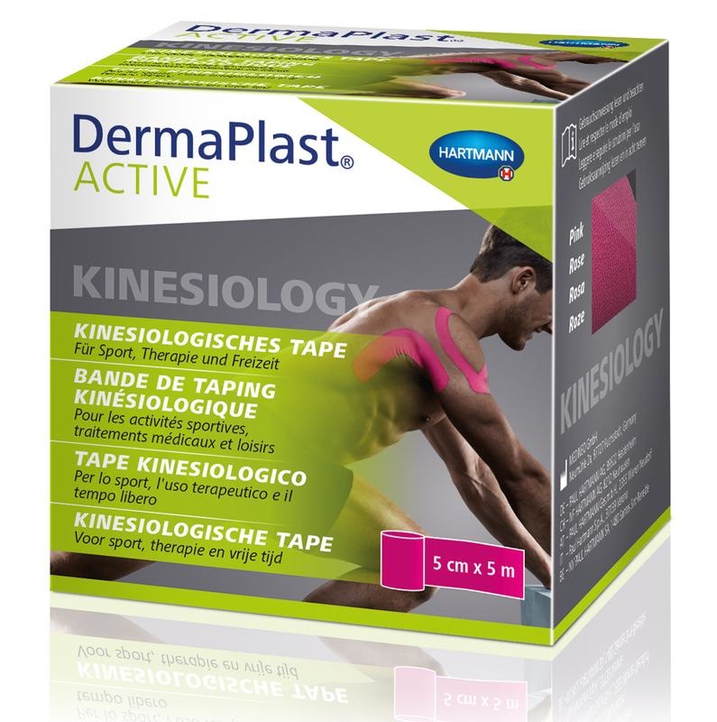 Dermaplast Dermaplast Active kinesiotape roze (1 st)