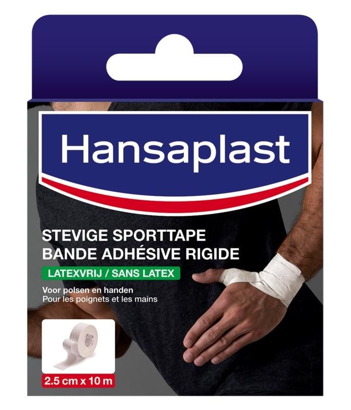 Hansaplast Sport tape smal 2,50 cm x 10 m (1 rol)