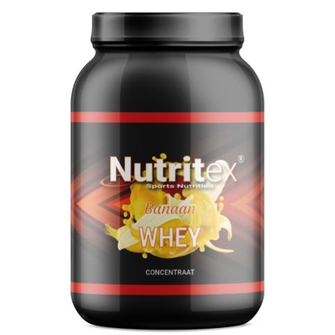 Nutritex Nutritex Whey proteine banaan (750 gr)