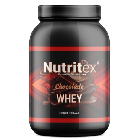 Nutritex Whey proteine chocolade (750 gr)