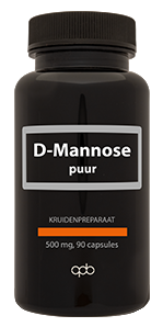 APB Holland D-mannose 500 mg puur (90 caps)