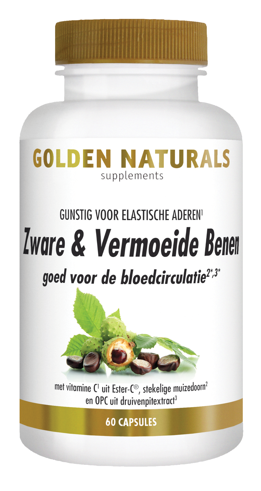 Golden Naturals Golden Naturals Zware & Vermoeide Benen 60 caps