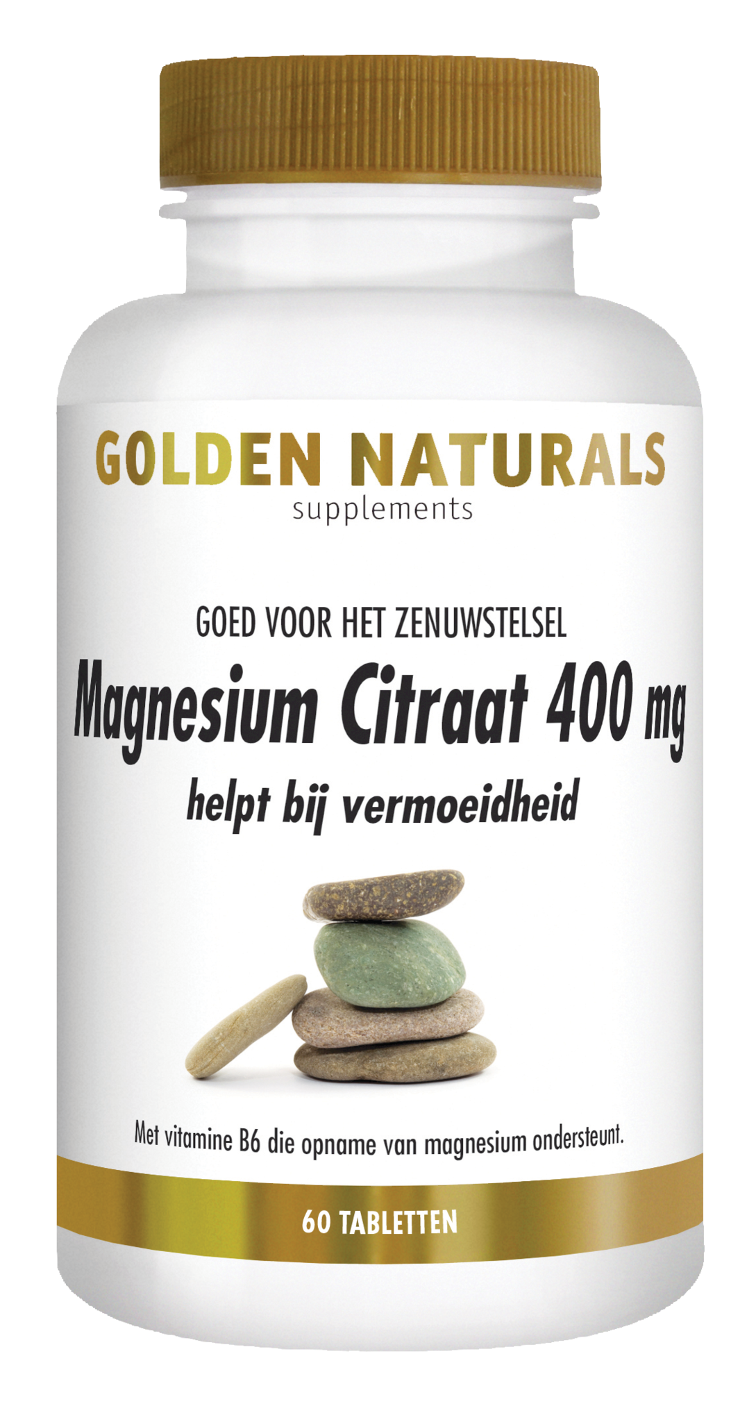 Golden Naturals Golden Naturals Magnesium Citraat 400 mg