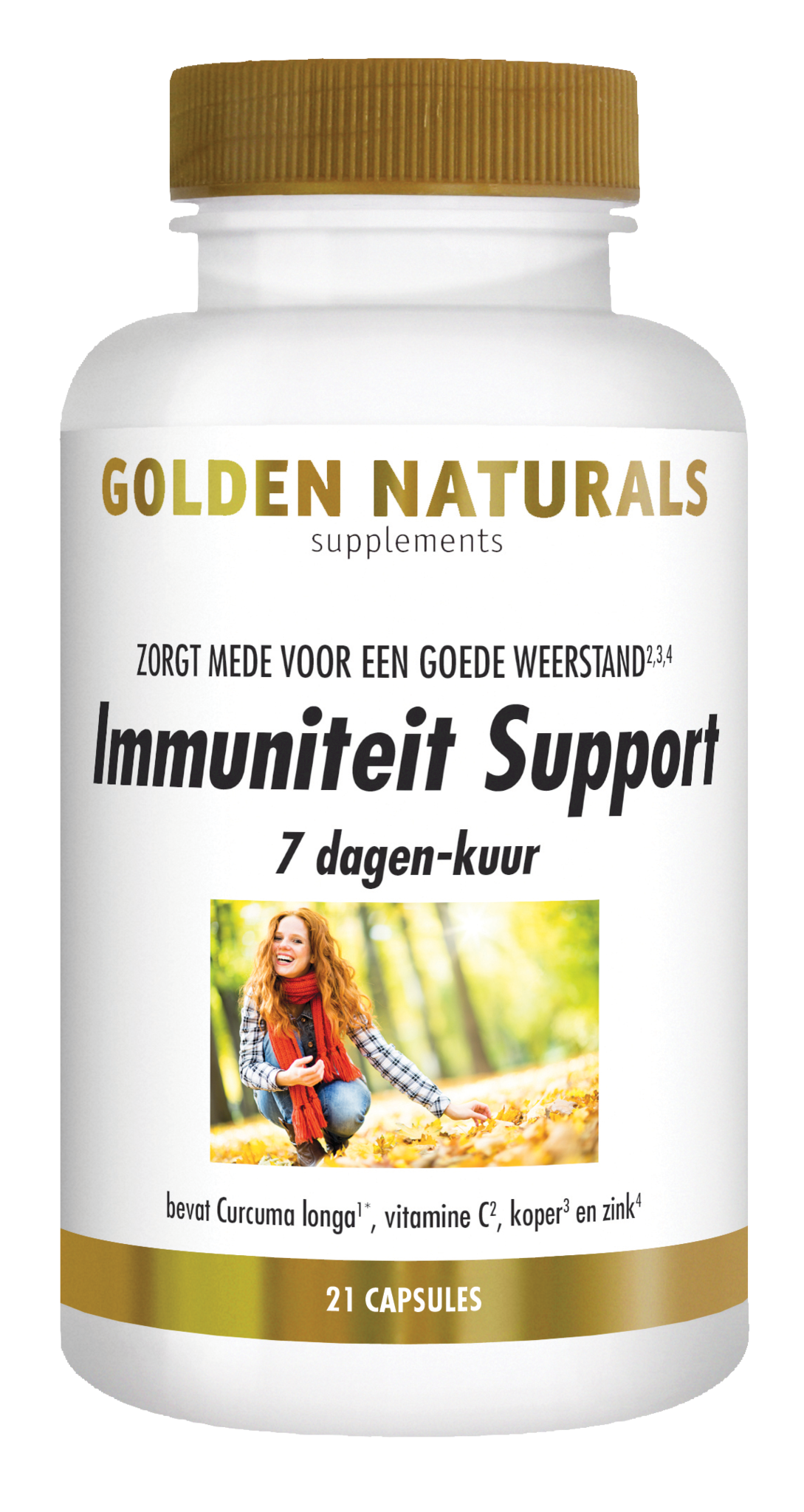 Golden Naturals Immuniteit Support 7 dagen-kuur Golden Naturals Immuniteit Support 7 dagen-kuur