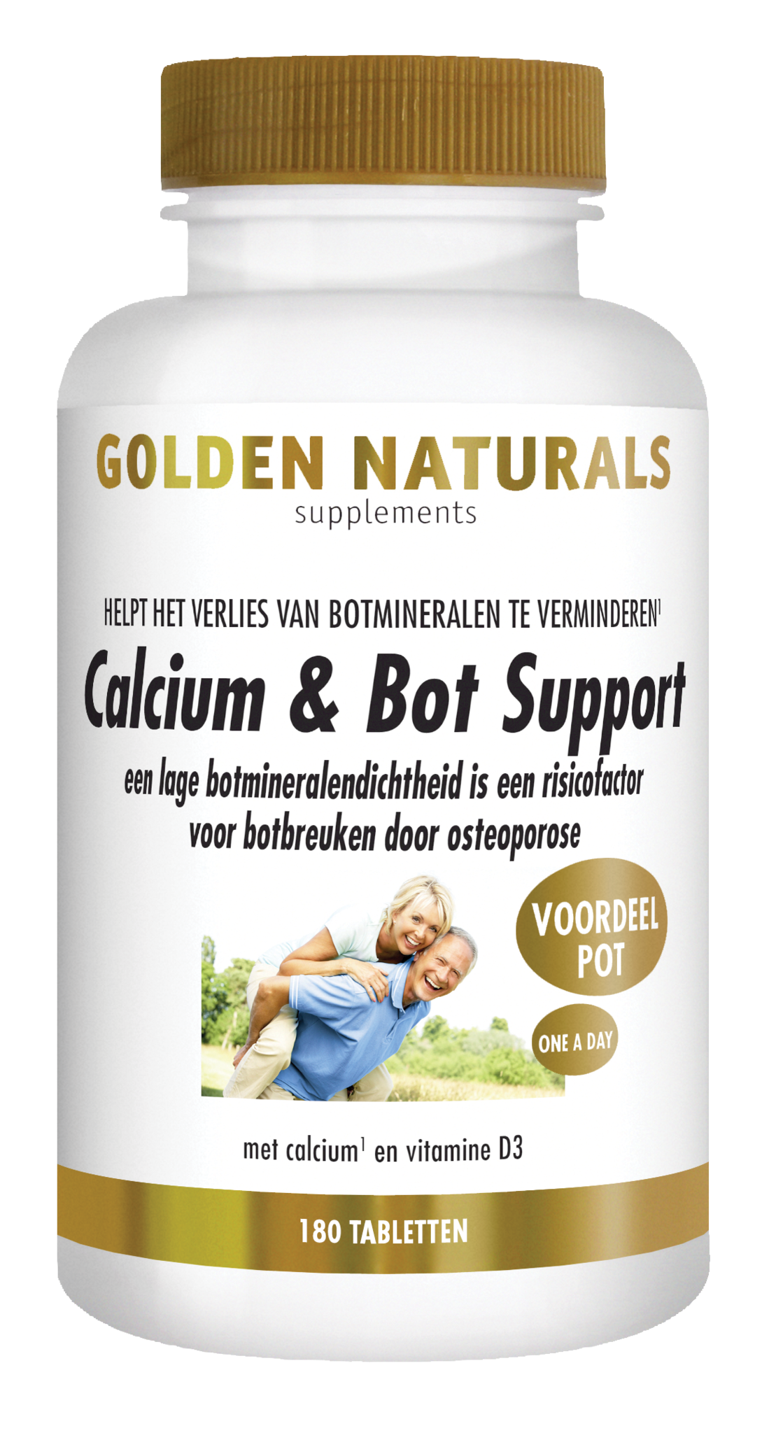 Golden Naturals Calcium & Bot Support