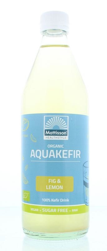 Mattisson Mattisson Organic aquakefir fig & lemon bio (500 ml)