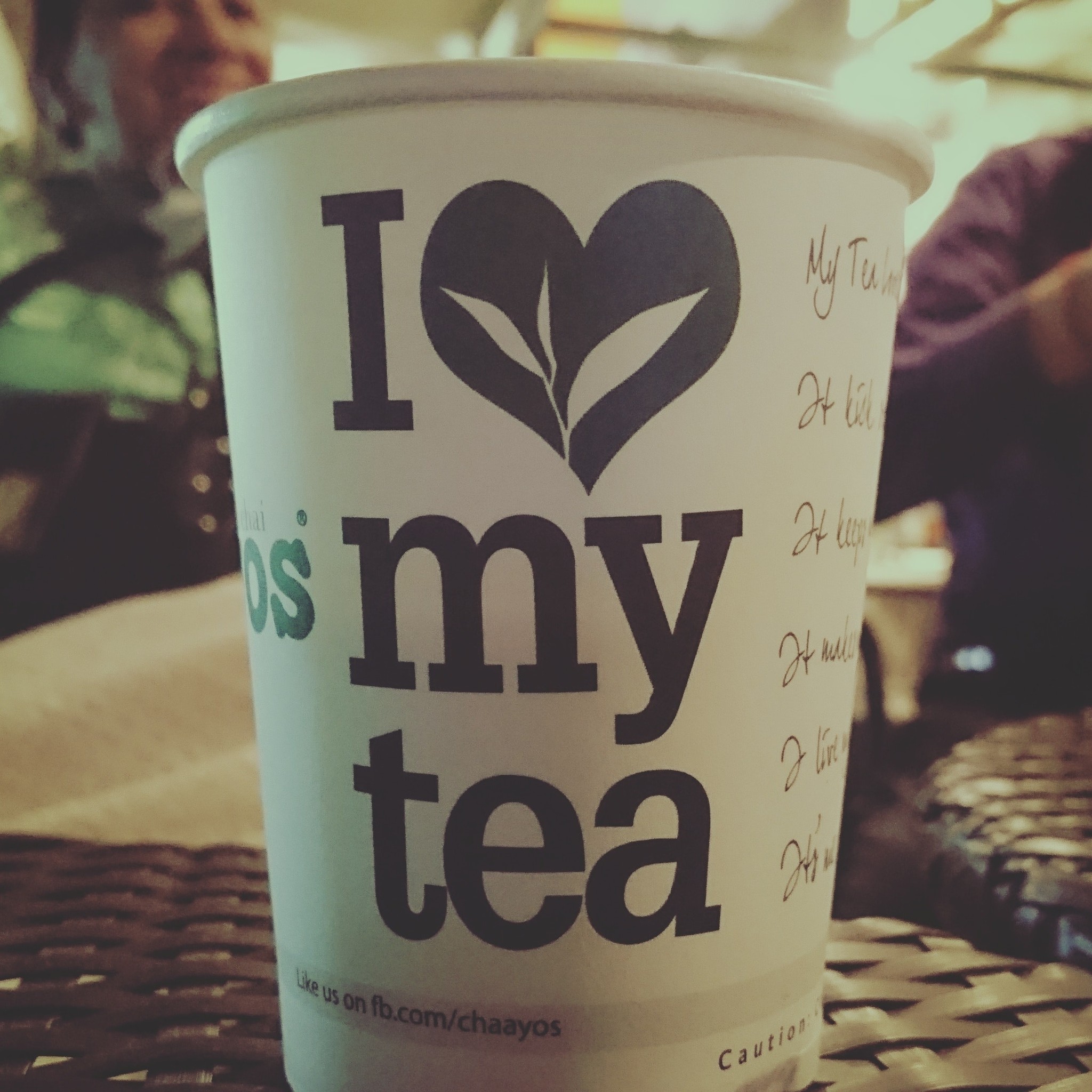 I love my tea