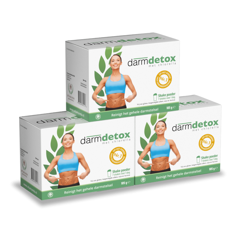 Vitamunda Darmdetox 3 daagse kuur (1 Set) Vitamunda Darmdetox 3 daagse kuur (1 Set)