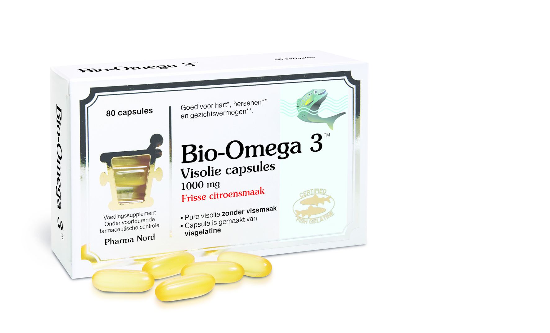 Pharma Nord Pharma Nord Bio-Omega 3 visolie caps (80 caps)
