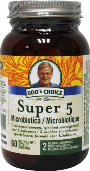 Udo s Choice Udo S choice Super 5 Microprobiotic (60 tab)