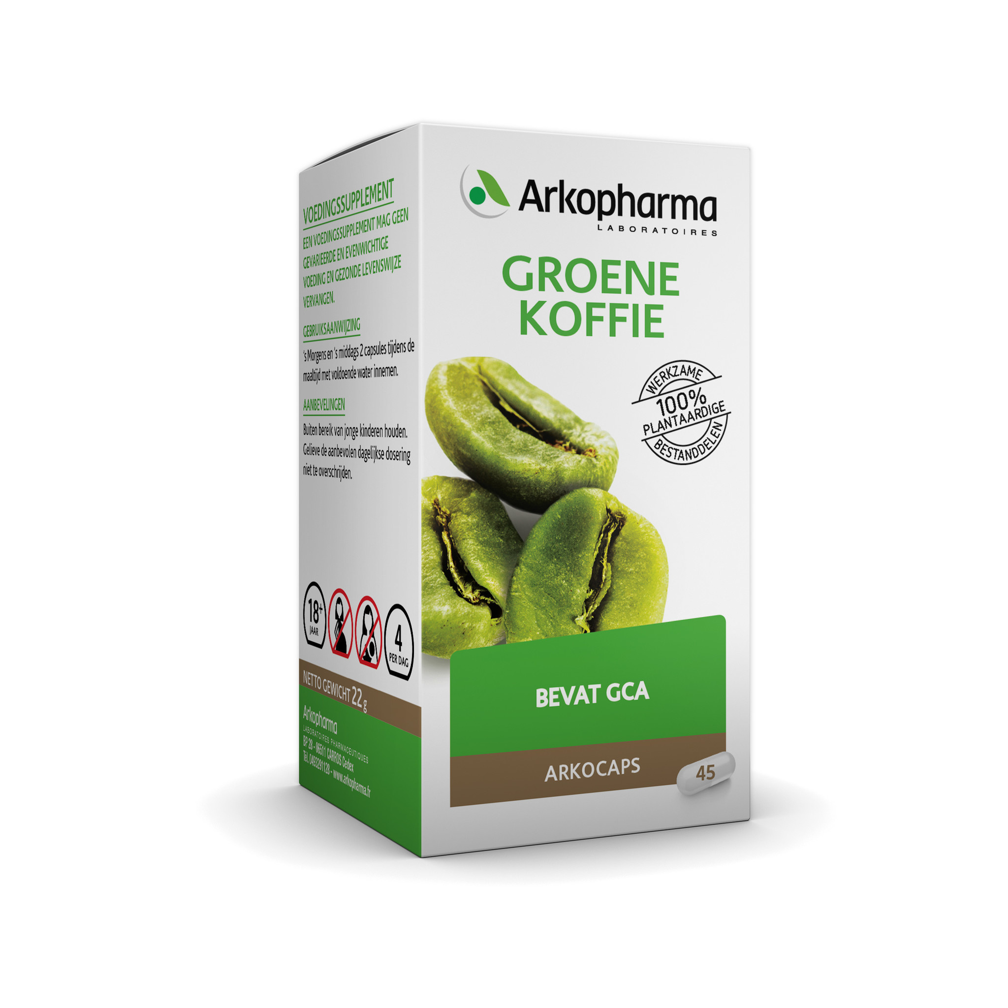 Arkopharma Arkopharma Arkocaps Groene koffie (45 caps)