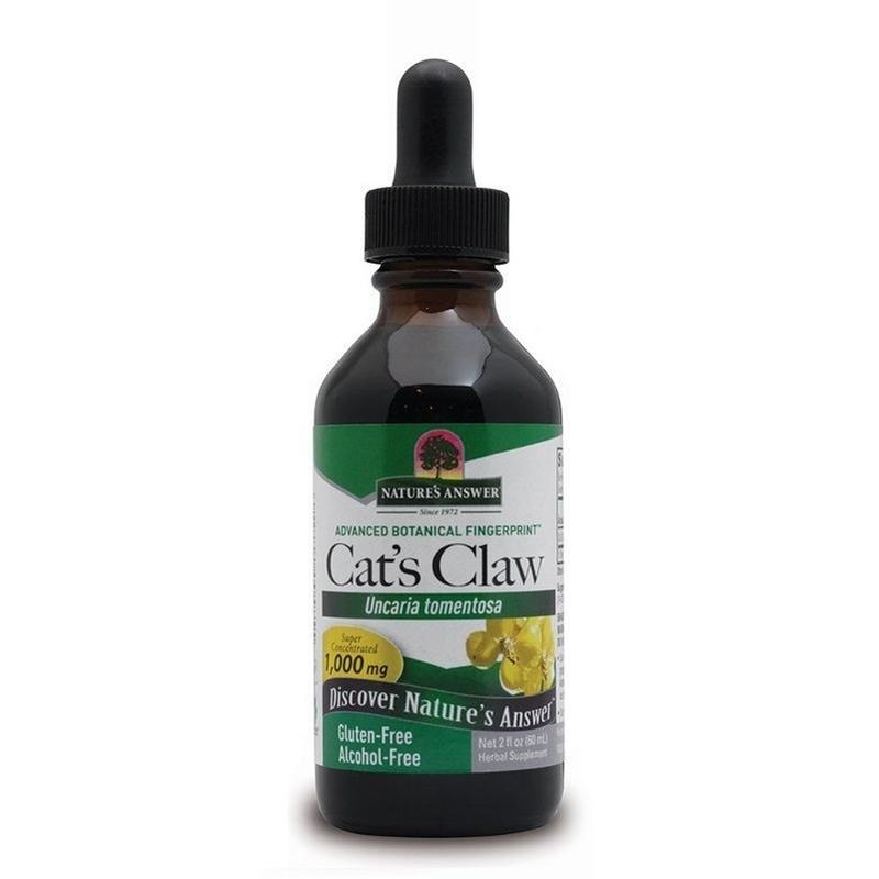 Natures Answer Natures Answer Cats claw kattenklauw extract alcoholvrij (60 ml)