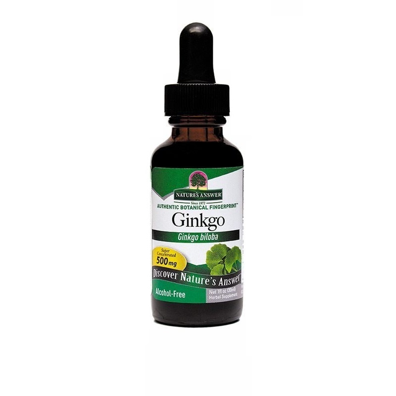 Natures Answer Natures Answer Ginkgo biloba extract alcoholvrij (30 ml)