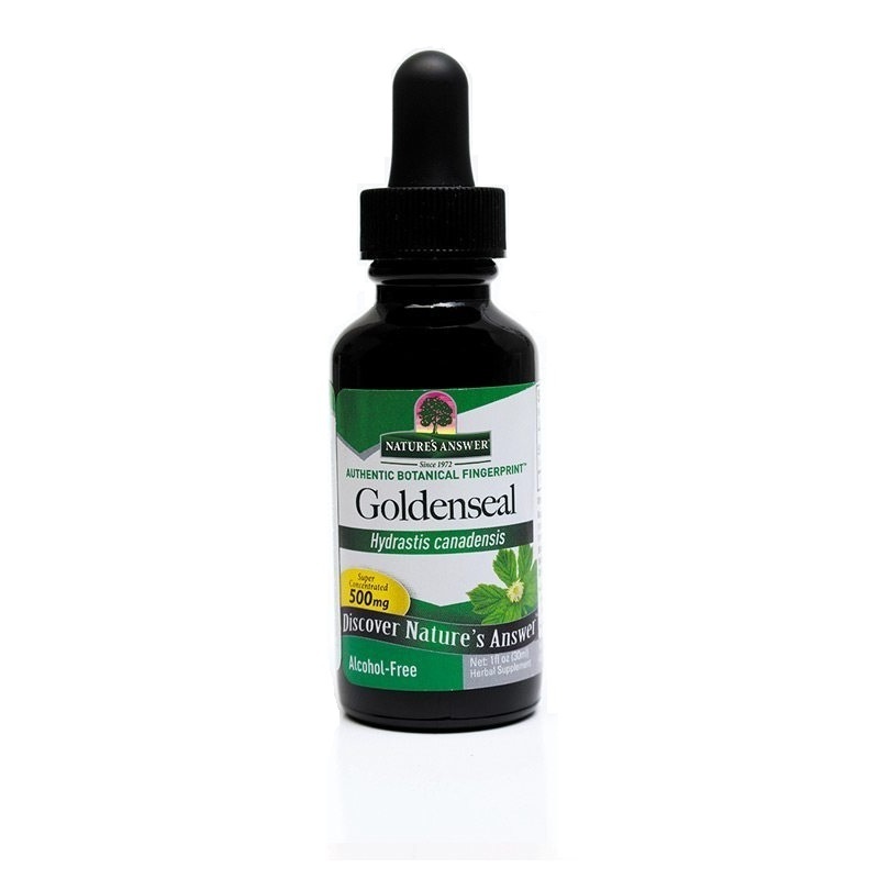 Natures Answer Natures Answer Canadese geelwortel extract alcoholvrij (30 ml)