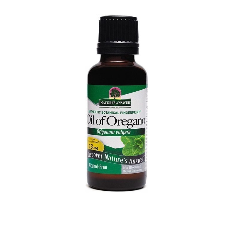Natures Answer Oregano olie - 50% carvacrol (30 Milliliter) Natures Answer Oregano olie - 50% carvacrol (30 Milliliter)