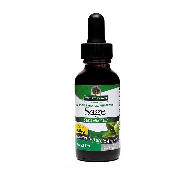 Natures Answer Natures Answer Salie/salvia extract alcoholvrij (30 ml)