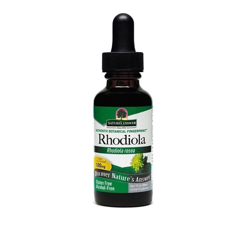 Natures Answer Natures Answer Rhodiola extract alcoholvrij gestandaardiseerd (30 ml)