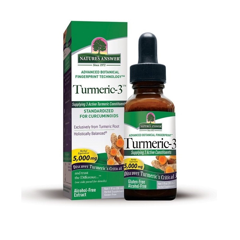 Natures Answer Natures Answer Turmeric-3 Curcuma extract alcoholvrij (30 ml)