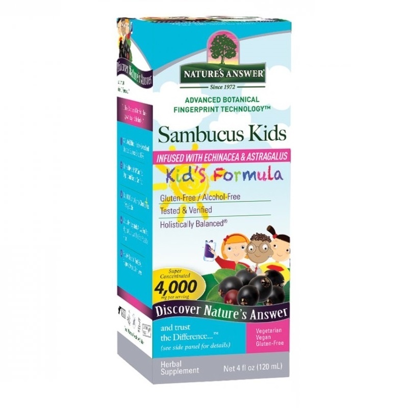 Natures Answer Natures Answer Sambucus kids vlierbessen extract (120 ml)