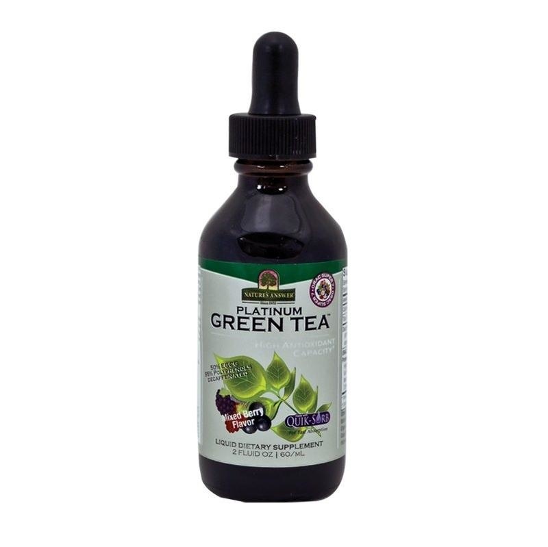Natures Answer Natures Answer Groene thee extract alcoholvrij met 50% EGCG (60 ml)