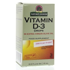 Natures Answer Vitamine D3 2000IU/50mcg per druppel (15 ml)