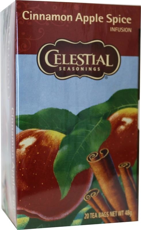 Celestial Season Cinnamon apple spice herbal tea (20 Zakjes) Celestial Season Cinnamon apple spice herbal tea (20 Zakjes)