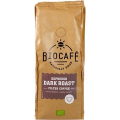 Biocafe Espresso gemalen (250 gram)
