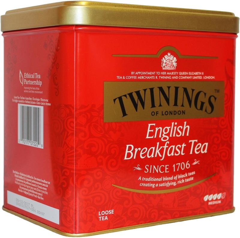 Twinings Twinings English breakfast blik (500 gr)