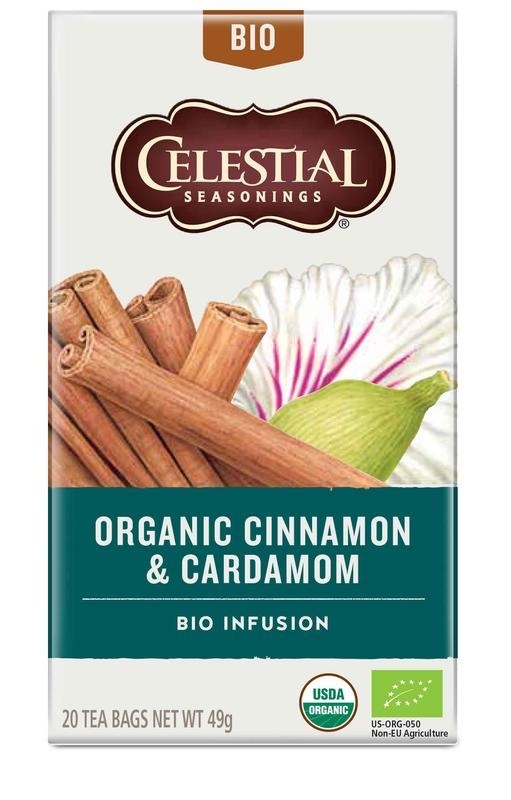 Celestial Season Celestial Season Organic cinnamon & cardamom bio (20 st)