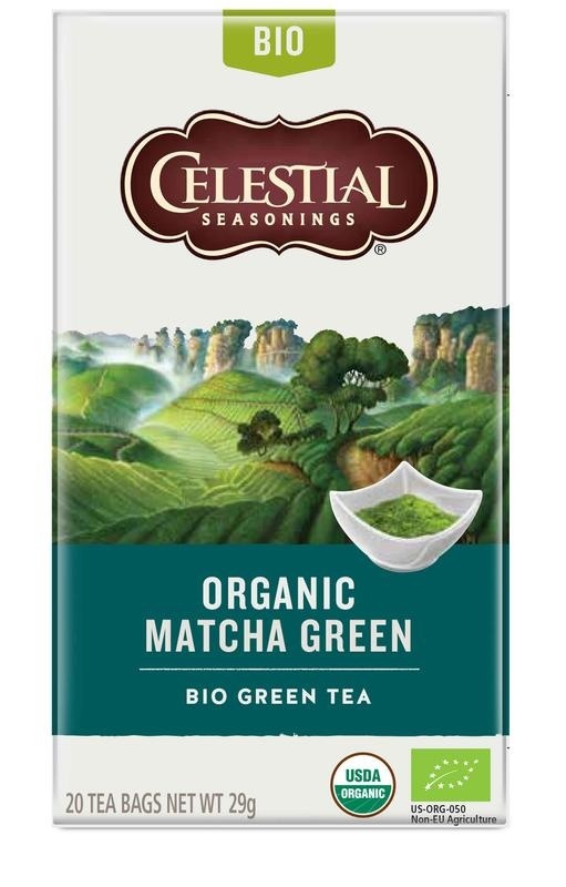 Celestial Season Organic matcha green bio (20 Stuks) Celestial Season Organic matcha green bio (20 Stuks)