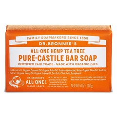 Dr Bronners Barsoap tea tree bio (140 gr)