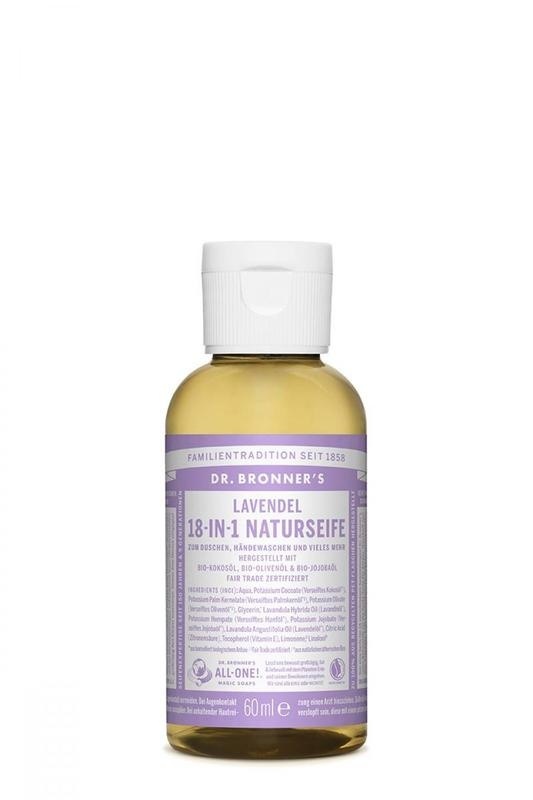 Dr Bronners Dr Bronners Liquid soap lavendel (60 ml)