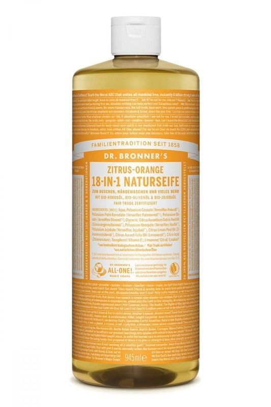 Dr Bronners Dr Bronners Liquid soap citrus/orange (945 ml)