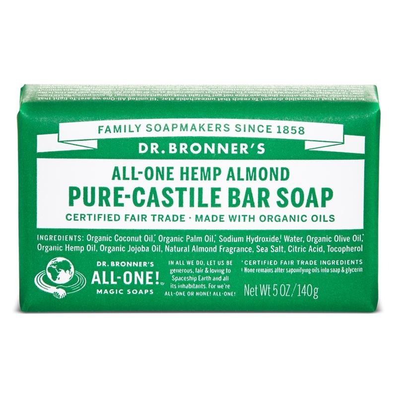 Dr Bronners Dr Bronners Barsoap amandel (140 gr)