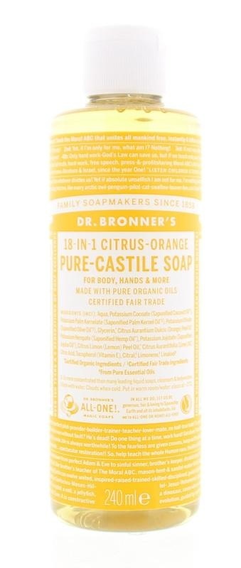 Dr Bronners Dr Bronners Liquid soap citrus (240 ml)