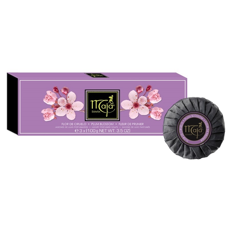 Maja Maja Plum blossom zeep 3 x 100 gr (300 gr)