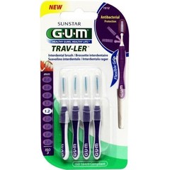 GUM Trav-ler rager 1.2mm (paars) (4 st)