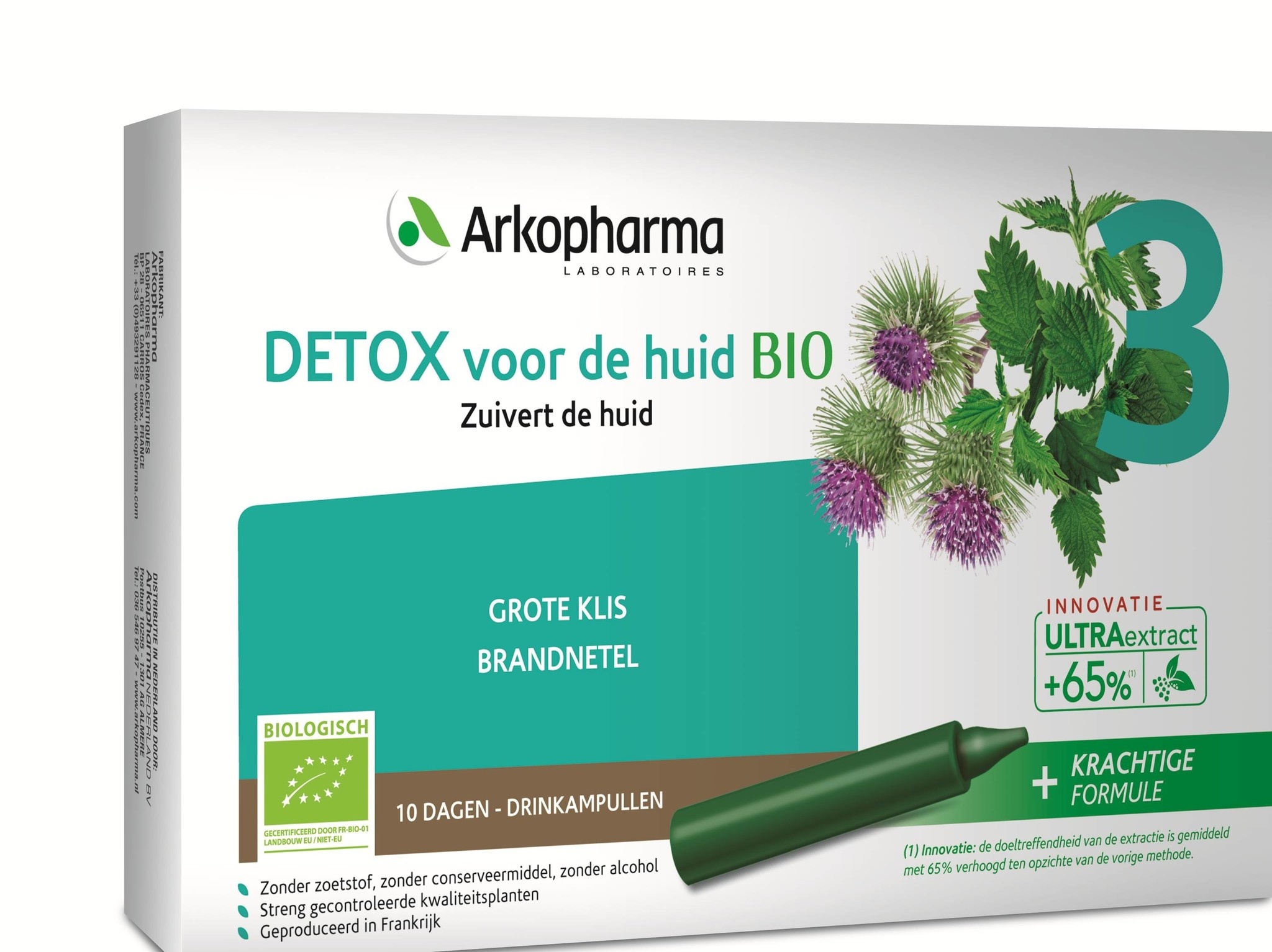 Arkopharma Arkopharma Arkofluids Bio detox huid (10 amp)