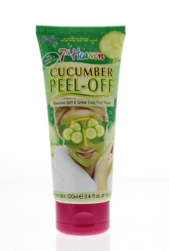 Montagne Montagne 7th Heaven gezichtsmasker cucumber peel-off (100 gr)