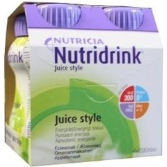 Nutridrink Juice style appel 200 ml (4 stuks)