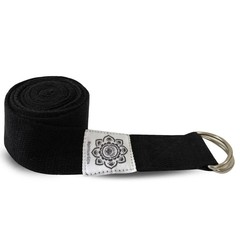 Green Tree Yoga riem zwart 250cm (1 st)