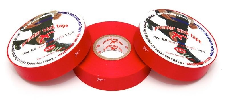 Premier Premier Kousentape rood 33m x 19mm (1 st)