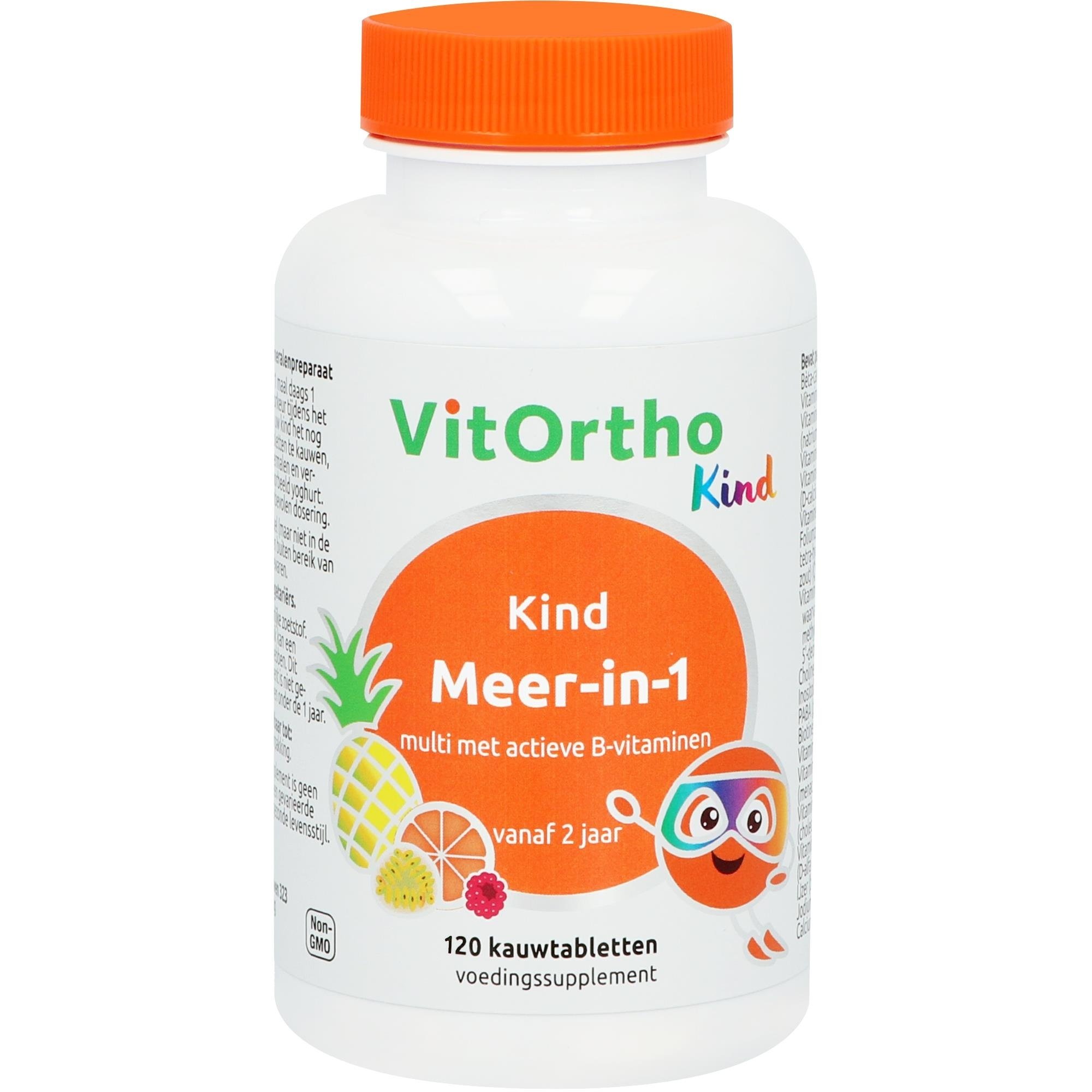 VitOrtho VitOrtho Meer in 1 kind (120 kauwtabl)