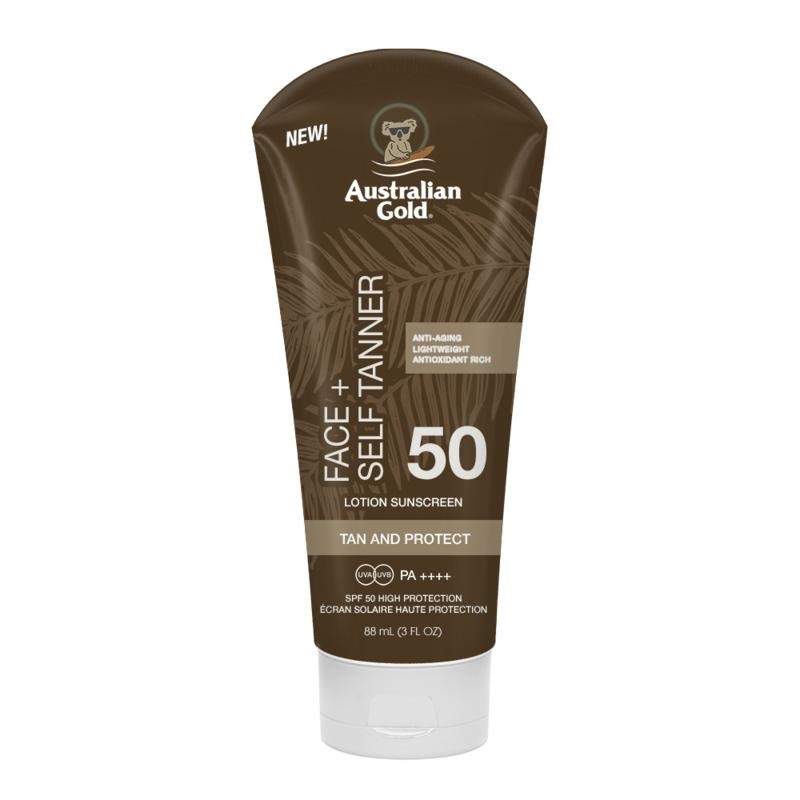 Australian Gold Australian Gold Face SPF50 + Self tanner (88 ml)